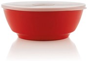 Bowl de Plástico com Tampa 5L - Vermelho