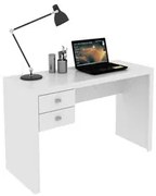 Mesa para Escritório 02 Gavetas ME4123 Branco - Tecno Mobili