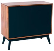 Buffet Roma 2 Portas Preto - Wood Prime MP 1041597