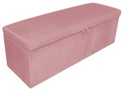 Calçadeira Clean 140 cm Suede D'Rossi - Rose