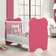 Berço Infantil Mini Cama 2 Regulagens Rosa