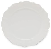 Prato Raso Porcelana Fancy Branco 27cm 18090 Wolff