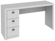 Mesa para Escritório Home Office ME4102 MDP Branco G69 - Gran Belo