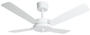 Ventilador De Teto Mdf Aco Branco Topaz