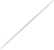 Perfil Embutir Linear Aluminio Branco 2m Simple Way