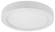 Plafon Led Sobrepor Aluminio Branco 18W 22Cm Yamamura - LED BRANCO QUENTE (3000K)