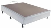 Base de Cama Box Bau Physical Branco Casal 138 cm (LARG) - 43005 Sun House