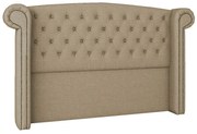 Cabeceira Casal  Lyon P04 140 cm Suede - ADJ Decor