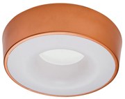 Plafon Dandi Ø53X09Cm Led 30,5W Bivolt | Usina 19000/53 (BT - Branco Texturizado, 3000k)