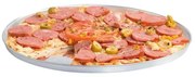 Forma para Pizza Prata em Alumínio N° 35