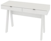 Mesa Escrivaninha para Escritório Home Office ME4128 MDP Branco G69 - Gran Belo