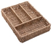 Porta Talheres De Sobremesa De Sisal 30cm X 22cm X 5cm 61596 Wolff