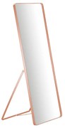 Espelho de Chão Leclair Design Retangular Moldura Aço Carbono Pintura Epóxi