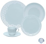Aparelho de Jantar Porcelana Mia Cristal Oxford 30 Peças