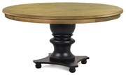 Mesa Filomena Madeira Maciça - Diâmetro 1600mm e altura de 786mm