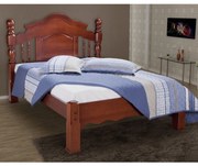 Cama de Casal Andressa Madeira Maciça Bedroom -