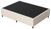 Base para Cama Box Casal 138x188cm Hit I02 Suede Bege - Mpozenato