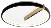 Plafon Byte Ø59X7,5Cm Redondo Led 72W 3000K Bivolt Alumínio E Acrílico...