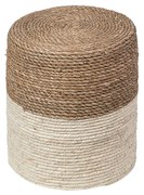 Puff Tambor Rattan - Natural