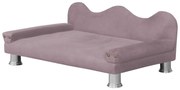 Cama Sofá Pet Meg Para Cães E Gatos Elegante e confortável Suede Crepe