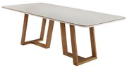 Mesa de Jantar com Vidro Cetus - DT 55302 1.80 x 1.10