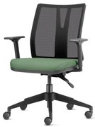 Cadeira Addit Assento Crepe Verde Menta com Base Piramidal em Nylon - 54117 Sun House