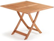 Mesa Dobravel Quadrada Primavera Stain Jatoba 90cm - 34795 Sun House