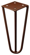 Pé de Metal 15 CM Hairpin Legs Mesas de Centro Puffs Bronze G41