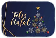 Capacho Feliz Natal 34x60 cm