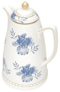 Garrafa Térmica De Porcelana Floral 28cm 900ml 35579 Wolff