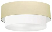 Plafon Para Banheiro Cilíndrico SB-3021 Cúpula Cor Algodão Crú Branco