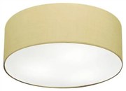 Plafon Para Banheiro Cilíndrico SB-3014 Cúpula Cor Algodão Crú