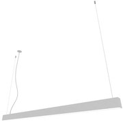 Pendente Led Aluminio Acrilico 35,6W 4000K New Fit40 - BRANCO