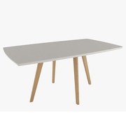 Mesa de Jantar Retangular Coimbra Móveis Rudnick - 180cm