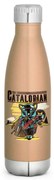 Garrafa Térmica Inox Brilhante 510 ml Catalorian Mandalorian - Dourado