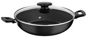 Wok Tramontina Loreto em Alumínio Antiaderente Starflon Max Grafite 28 cm 3,3 L