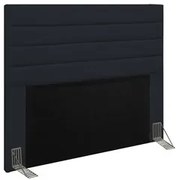 Cabeceira Cama Box Casal Queen 160cm Rubi W01 Corano Preto - Mpozenato