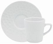 Xicara Café Com Pires 70Ml Porcelana Schmidt - Mod. Artico 243