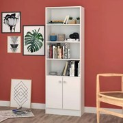 Estante Prateleira Livreiro 2 Portas Bl 03 - Branco