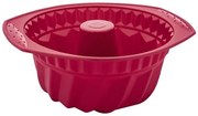 Forma para Bolo de Silicone - Vermelho