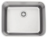 Cuba de Embutir Tramontina 50 x 40 cm Dora 50 BL em Aço Inox Acetinado com Válvula