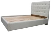 Cama Oslo Linho Bege para Colchão King 193cm - 67330 Sun House