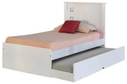 Cama Bibox Solteiro Reino Branco G68 - Gran Belo