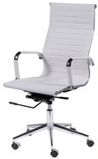 Cadeira Eames Alta Branca Base Cromada - 15121 Sun House