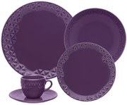 Aparelho de Jantar Porcelana Mia Estelar Oxford 30 Peças