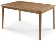 Mesa Retangular Sintra Madeira Acabamento Stain Jatoba 142cm - 67236 Sun House