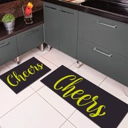 Jogo de Tapete de Cozinha, Cheers - 2 Pças