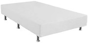 Base de Cama Box Light White Baixa Solteiro 88 cm (LARG) - 42682 Sun House