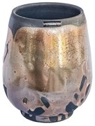 Vaso decorativo de cerâmica 08x11x08 - Raku Alto Brilho  Kleiner