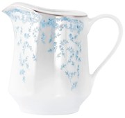 Leiteira Porcelana Schmidt - Dec. Sensile Blu 2424